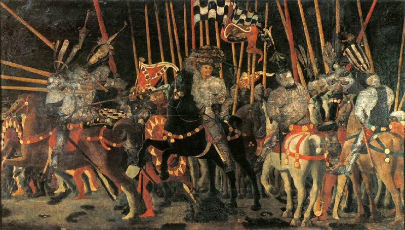 UCCELLO, Paolo Micheletto da Cotignola Engages in Battle rt Spain oil painting art